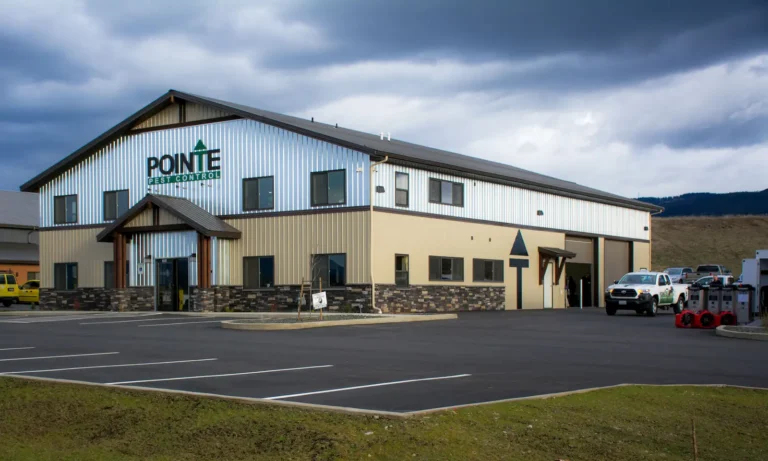 Pointe Pest Control office and warehouse in Post falls Idaho