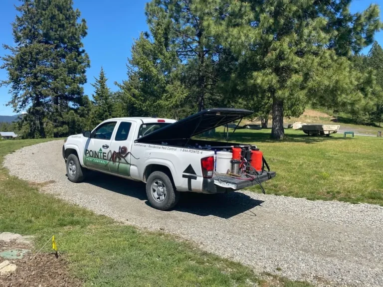 Pointe Pest Control Liberty Lake service truck