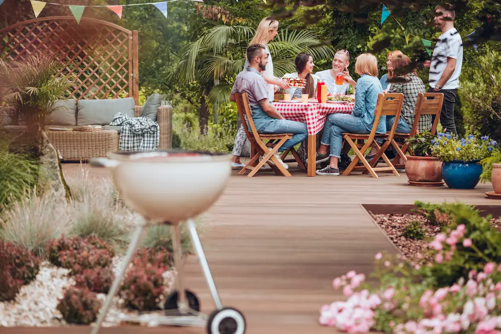 Outdoor party