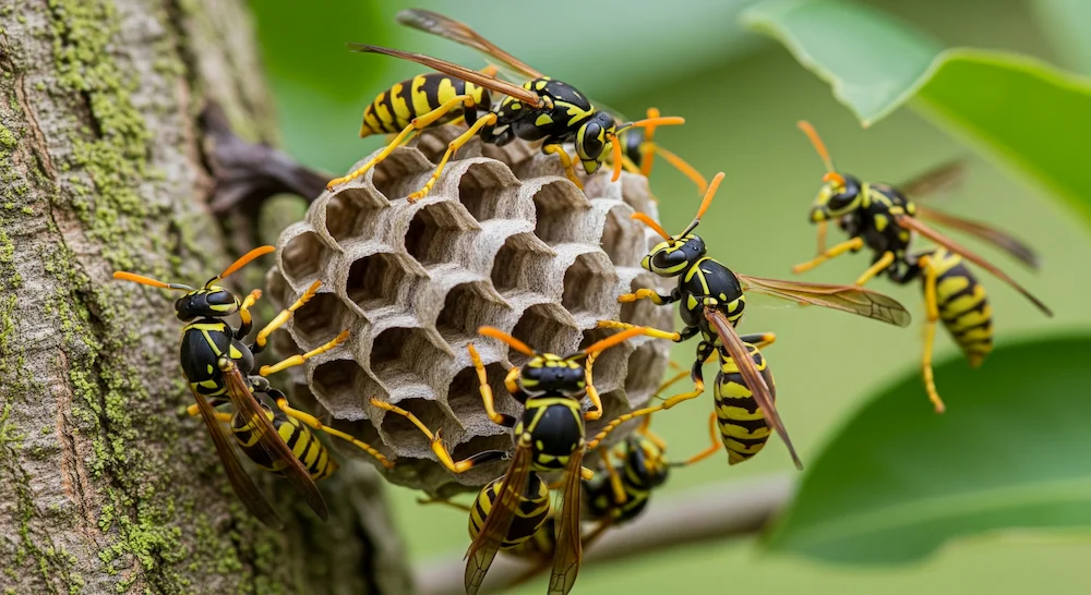 Wasp nests