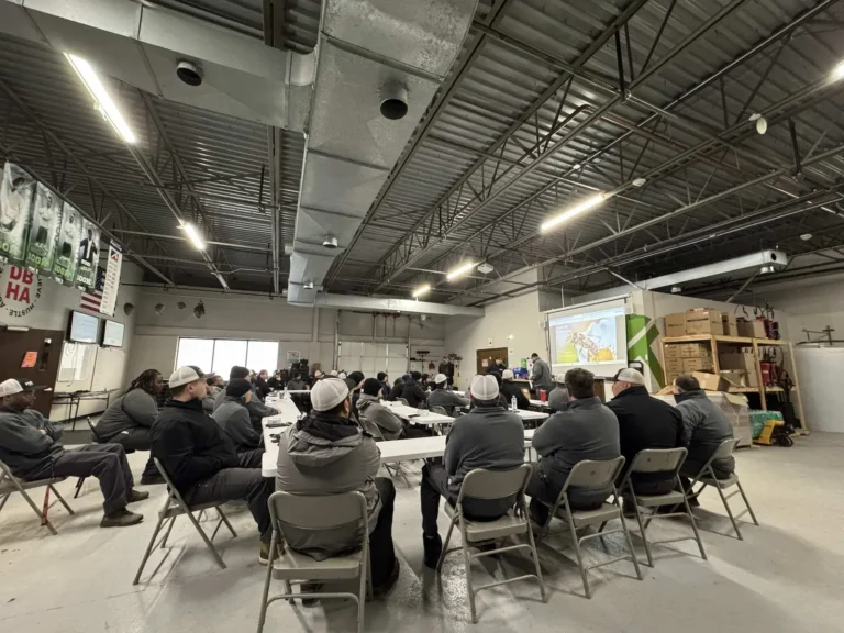 Pointe Pest Control technicians monthly training